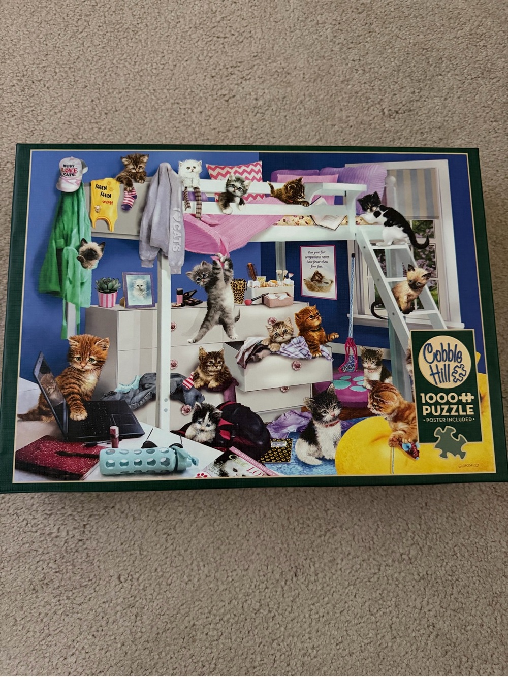 Cobble Hill Cat Puzzle - 1000 Pieces